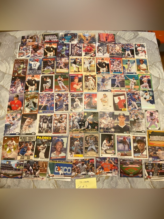 Other - Assorted Baseball Trading Cards Collection - Multi-Color